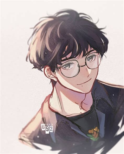 Nerd Handsome Anime Boy - Anime Wallpaper HD