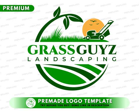 Lawn Care Logo Template