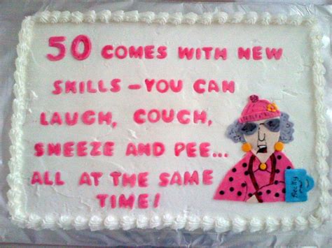 "Maxine" 50th birthday cake | 50th birthday quotes, 50th birthday funny ...