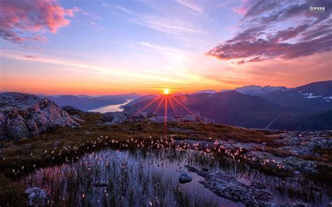 Sunrise Over The Mountains Wallpapers - Wallpaper Cave