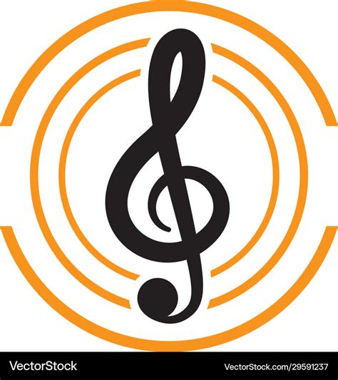 Music logo creative icon Royalty Free Vector Image