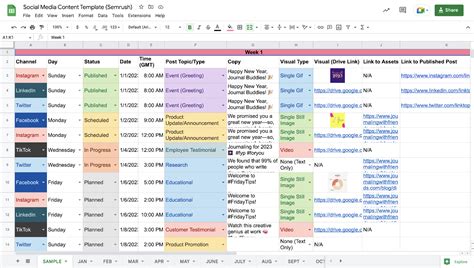 How to Create a Social Media Calendar in 5 Easy Steps (with Template)