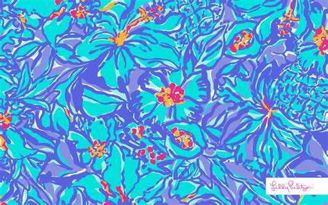 Lilly Pulitzer Wallpaper Pineapple