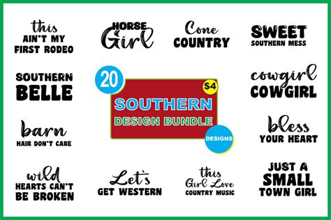 Southern T-shirt Design Bundle, Graphic by Graphic Design · Creative ...