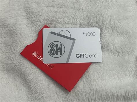 SM Gift Card (Worth ₱1,000), Tickets & Vouchers, Store Credits on Carousell