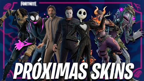 TODAS LAS NUEVAS SKINS DE FORTNITEMARES 2023 (Michael Myers, Jack ...