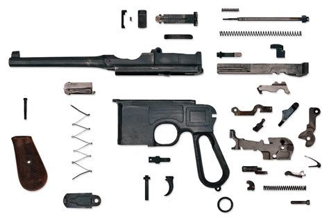 Anatomy of a Mauser C96 Pistol : r/guns