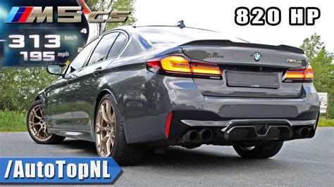 820HP BMW M5 CS G-Power | 100-300 DRIFT SOUND & POV by AutoTopNL - YouTube