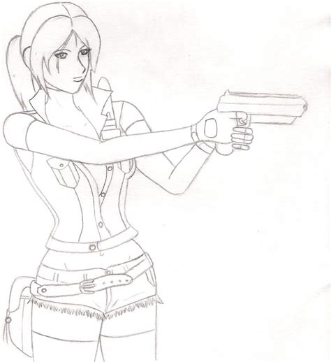 claire redfield fan art by TehVann024 on DeviantArt