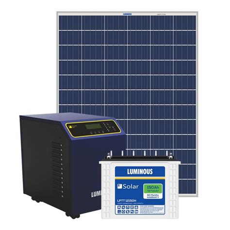 2kW Solar System Price in India with Battery & Subsidy - Kenbrook Solar