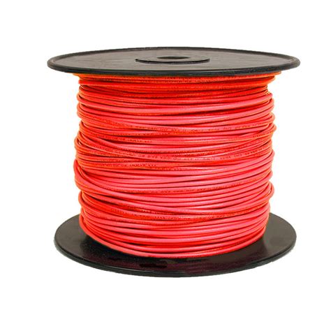 White 14 Gauge Solid Wire-single conductor-500 foot roll - Sierra ...