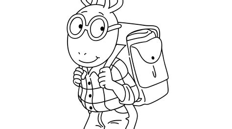 Arthur Holiday Coloring Pages