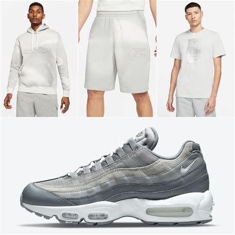 Nike Air Max 95 Cool Grey Shirts Clothing Outfits to Match