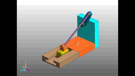 3D Slider Crank Mechanism using RecurDyn | Doovi