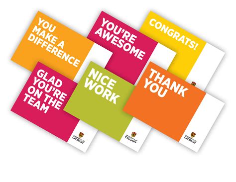 Printable Employee Appreciation Cards Templates