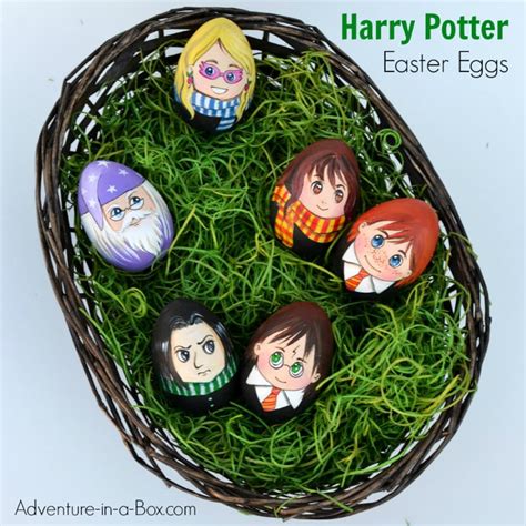 How to Paint Harry Potter Easter Eggs