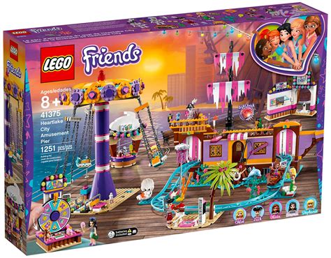 LEGO Friends 41375 pas cher, Le quai de Heartlake City | Lego friends ...