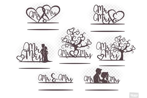 Free 182 Cricut Wedding Cake Topper Svg SVG PNG EPS DXF File