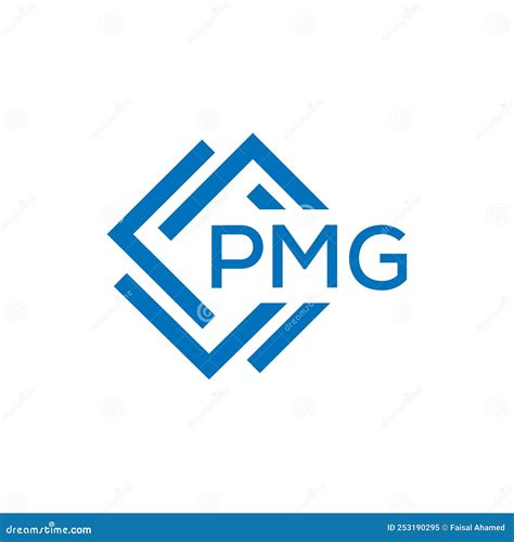 PMG Letter Logo Design on White Background. PMG Creative Circle Letter ...