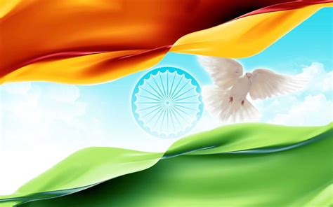 India Flag Desktop Wallpaper