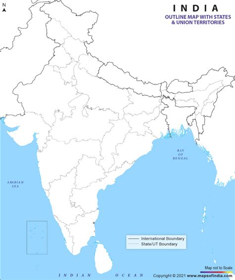 Blank Map Of Asia With And Without Country Names - ZOHAL