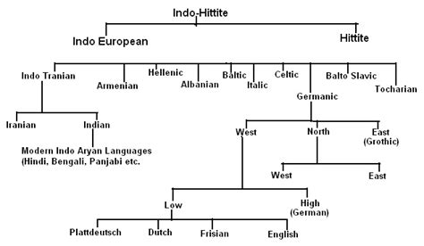 AD's English Literature : Indo European family of languages