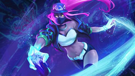 1360x768 Kda Akali League Of Legends 4k Artwork Laptop HD ,HD 4k ...