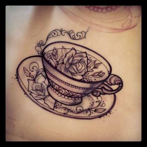 Pin by Clarissa Jimenez on Tattoos | Teacup tattoo, Trendy tattoos ...