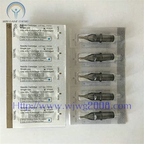 Disposable Tattoo Needle Cartridges 1007rl - Wujiang Win Game I/E Co ...