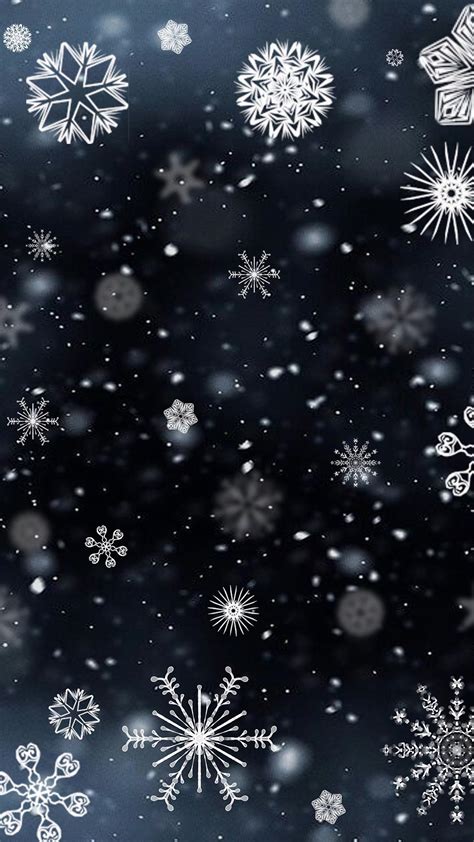 Snowflake iPhone Wallpapers - Top Free Snowflake iPhone Backgrounds ...