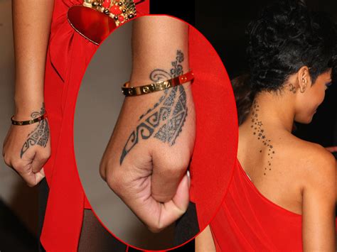 Binside TV: RIHANNA NEW TRIBAL TATTOO EXPLAINED!