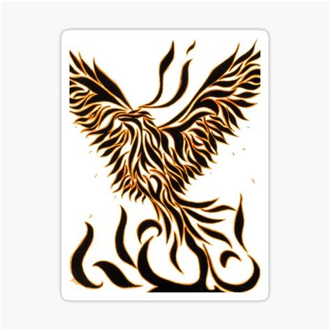 "Phoenix" Sticker for Sale by JLPeterson | Redbubble