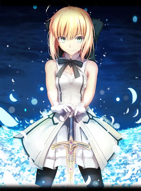 Blonde-haired female character, Fate Series, Saber Lily HD wallpaper ...