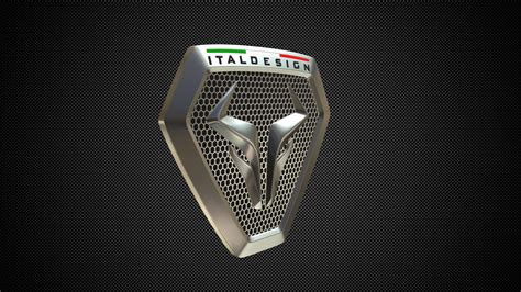 Giugiaro Italdesign Logo - 3D Model by 3d_logoman