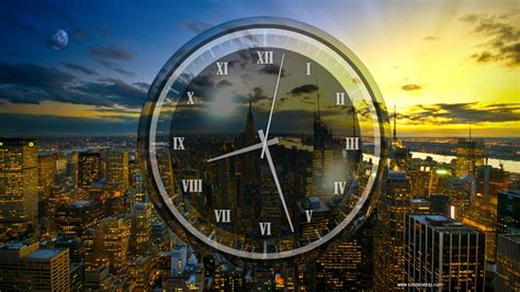 Windows 10 Analog Clock Screensaver - New York Clock Screensaver ...