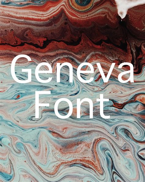 Geneva Font Free Download