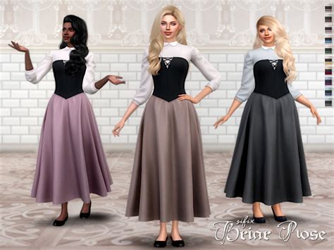 The Sims Resource - Briar Rose Dress | Sims 4 dresses, Dress, Rose dress