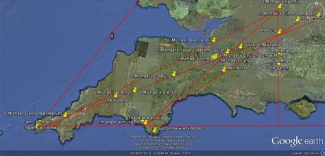 cornwall ley lines map - Google Search | Ley lines, Stonehenge uk ...