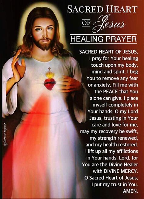 Pin on Prayers | Prayers for healing, Jesus prayer, Catholic prayer for ...