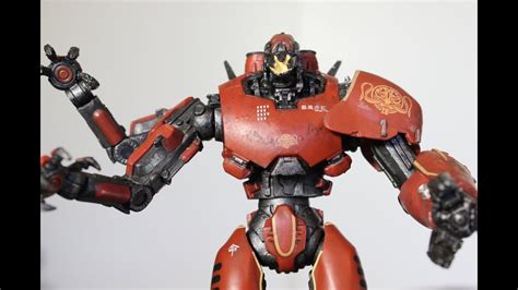 NECA Pacific Rim CRIMSON TYPHOON figure review - YouTube