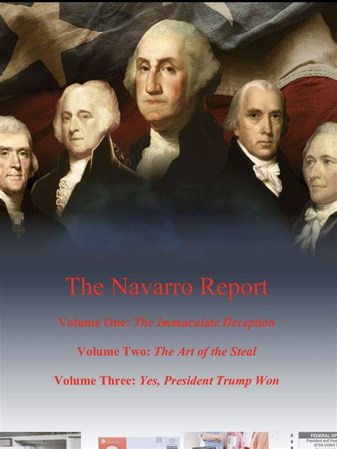 The Navarro Report Volumes 1-3 by Peter Navarro | Goodreads