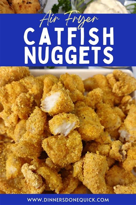 Easy Homemade Crispy Air Fryer Catfish Nuggets - Dinners Done Quick ...