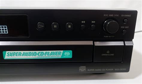 Used Sony 5-Disc Changer SACD/CD Player Model #CD-CE595 S (Optical ...