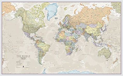 Woman Likes Woman likes Maps International Giant World Map - Classic ...