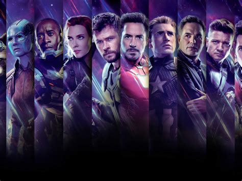 1024x768 Resolution Avengers Endgame All Superhero Characters 1024x768 ...