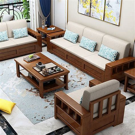 Source Modern luxury living room furniture sofa set home fabric ...