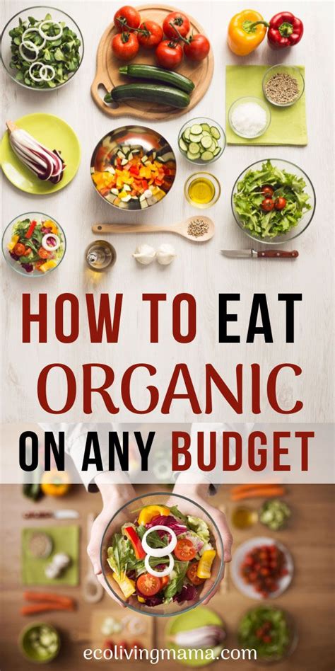 How to Eat Organic on a Budget | Eco Living Mama | Organic recipes ...