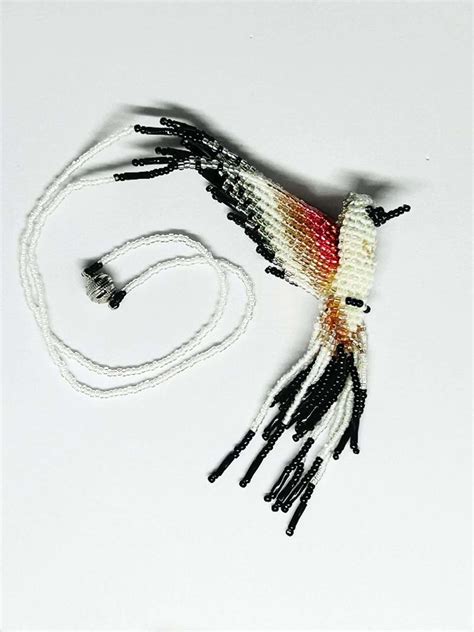 Scissortail Bird Beaded Necklace - Joelaine