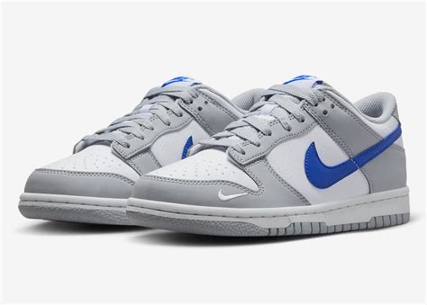 Nike Dunk Low GS White Grey Blue FN3878-001 Release Date | SBD