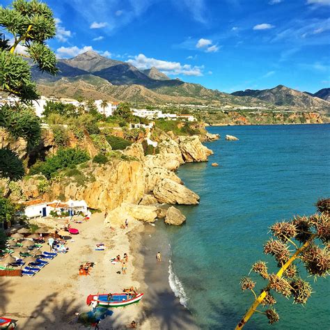 The Best Beaches in Nerja Spain - Nothing Familiar